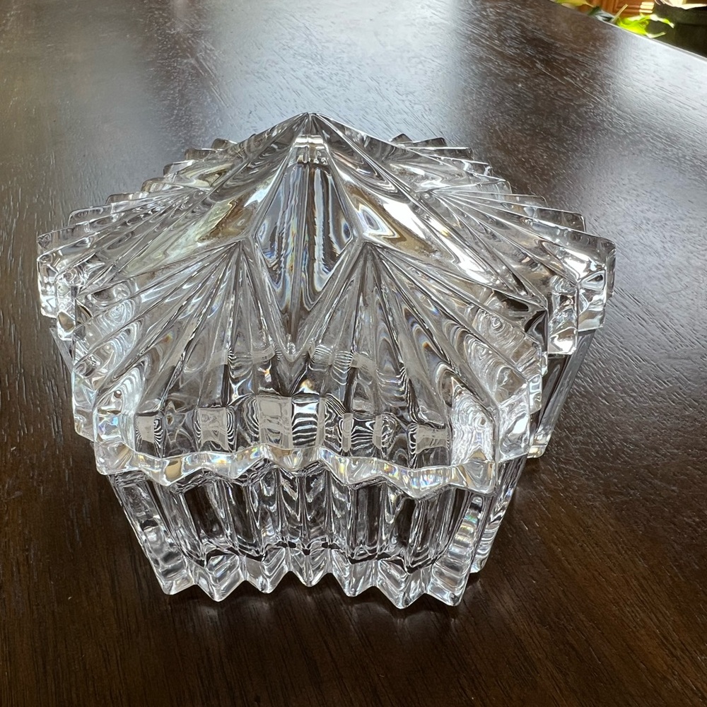 Mikasa Diamond Fire Trinket or Candy Dish